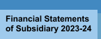 Financial Statements of Subsidiary